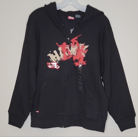 Tony Hawk Other - Vintage NWT Boys Large Tony Hawk Zip up Sweatshirt